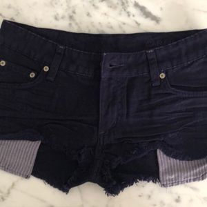 CARMAR purple Jean shorts